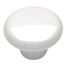 Load image into Gallery viewer, Door Knob 1-1/4 Inch Diameter in White - Tranquility Collection