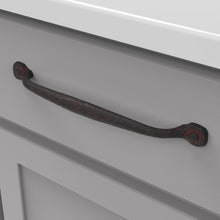 Load image into Gallery viewer, Black Cabinet Pull - 8-13/16 Inch (224mm) Center to Center - Hickory Hardware