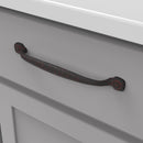 Load image into Gallery viewer, Black Cabinet Pull - 7-9/16 Inch (192mm) Center to Center - Hickory Hardware