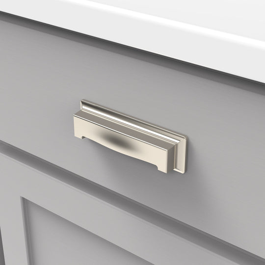 Cup Cabinet Pulls 3 Inch & 3-3/4 Inch (96mm) Center to Center - Hickory Hardware - Studio Collection