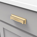 Load image into Gallery viewer, Cup Cabinet Pulls 3 Inch &amp; 3-3/4 Inch (96mm) Center to Center - Hickory Hardware - Studio Collection