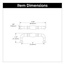 Load image into Gallery viewer, Cabinet Pull 3 Inch Center to Center - Williamsburg Collection -