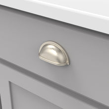 Load image into Gallery viewer, Cup Pulls on Cabinet Doors 3 Inch Center to Center - Hickory Hardware - Williamsburg Collection