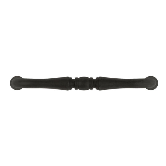 Cabinet Pull 3-1/2 Inch Center to Center in Matte Black - Williamsburg Collection