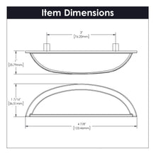 Load image into Gallery viewer, Cup Handles for Cabinets 3 Inch Center to Center - Hickory Hardware - Cottage Collection -