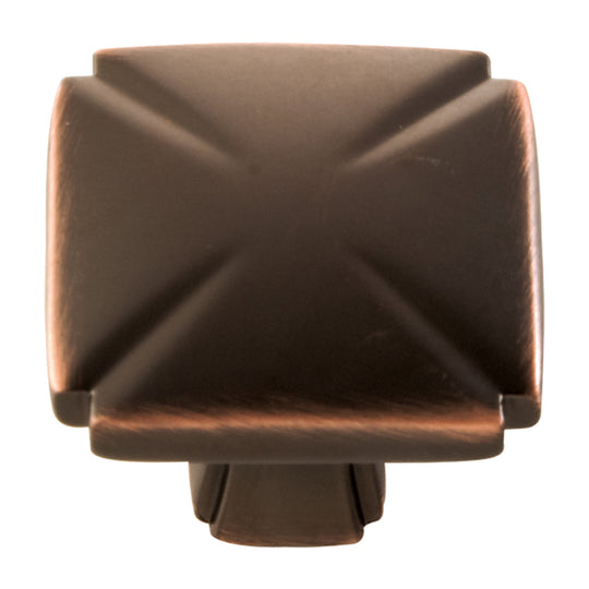 Door Knob 1-3/16 Inch Square - Bridges Collection