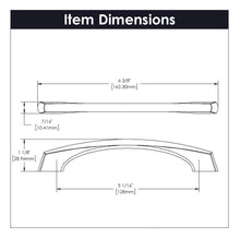 Load image into Gallery viewer, Cabinet Pull 5-1/16 Inch (128mm) Center to Center - Greenwich Collection