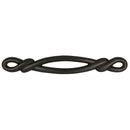 Load image into Gallery viewer, Cabinet Pull 3 Inch Center to Center in Black Iron - French Twist Collection