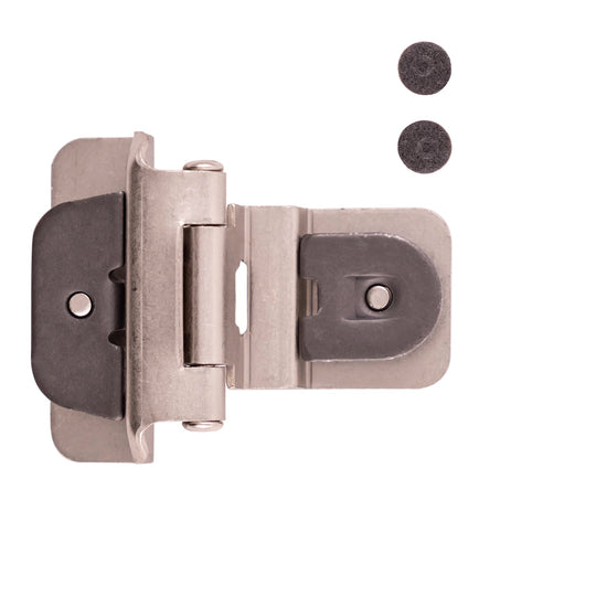 Demountable Hinge Double 3/8 Inch Inset 1/4 Inch Overlay (2 Hinges/Per Pack) - Hickory Hardware