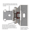Load image into Gallery viewer, Hickory Hardware - Self-Closing Semi-Concealed Collection -