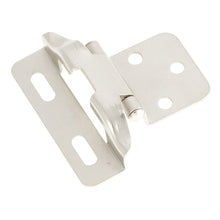 Load image into Gallery viewer, Semi Concealed Cabinet Hinges 1/2 Inch Overlay Face Frame Full Wrap Self-Close (2 Hinges/Per Pack) - Hickory Hardware