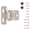 Load image into Gallery viewer, Semi Concealed Cabinet Hinges 1/2 Inch Overlay Face Frame Full Wrap Self-Close (2 Hinges/Per Pack) - Hickory Hardware