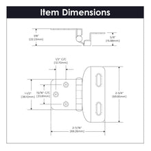 Load image into Gallery viewer, Semi Concealed Cabinet Hinges 1/2 Inch Overlay Face Frame Full Wrap Self-Close (2 Hinges/Per Pack) - Hickory Hardware