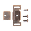 Load image into Gallery viewer, Door Catch Hardware 2 Inch Center to Center in Statuary Bronze - Hickory Hardware