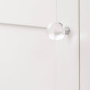 Load image into Gallery viewer, Clear Knob 1-1/4 Inch Diameter in Lucite - Crystal Palace Collection