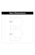 Load image into Gallery viewer, Clear Knob 1-1/4 Inch Diameter in Lucite - Crystal Palace Collection