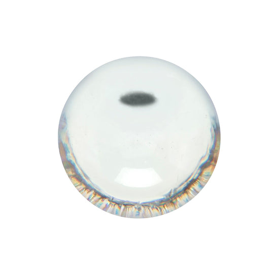 Clear Knob 1-1/4 Inch Diameter in Lucite - Crystal Palace Collection