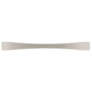 Cabinet Pull 3-3/4 Inch (96mm) Center to Center in Satin Nickel - Metropolis Collection