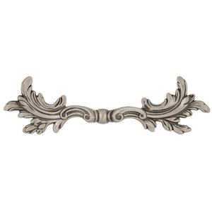 silver cabinet handles 3 Inch Center to Center in Silver Stone - Manor House Collection