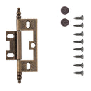 Load image into Gallery viewer, Surface Mount Face Frame Hinge Self Mortise (2 Hinges/Per Pack) - Hickory Hardware