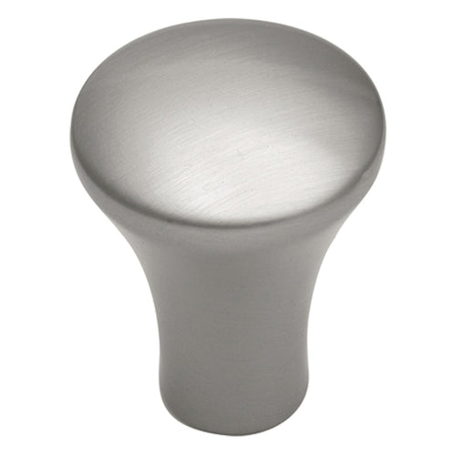 Cabinet Knob 1 Inch Diameter in Satin Nickel - Metropolis Collection