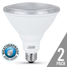 Load image into Gallery viewer, PAR38 LED Light Bulbs, 10.5 Watts, E26, Weatherproof, Non-Dimmable, 750 lumens