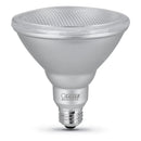 Load image into Gallery viewer, PAR38 LED Light Bulb, 15.5 Watts, E26, Silver Finish, Dimmable, 1400 Lumens, 5000K
