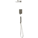 Load image into Gallery viewer, 12 Inch Shower Head With Hand Held Combo - Brass Material Finish