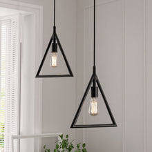 Load image into Gallery viewer, 1-light-triangle-pendant-light