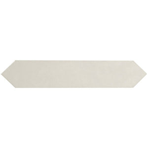 2.5" X 13" Renzo Dove Picket Soft Creamy White Glossy Ceramic Wall Tile (12.21SQ FT/CTN)