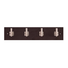 Load image into Gallery viewer, Hook Rail 18 Inch Long - 4 Single Prong - Hickory Hardware