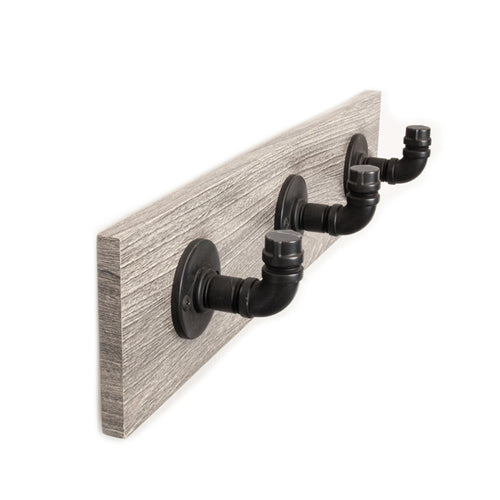 3 Single Prong Hook Rail 18 Inch Long - Hickory Hardware