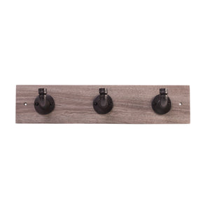 3 Single Prong Hook Rail 18 Inch Long - Hickory Hardware