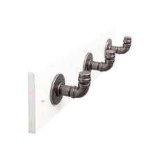 Load image into Gallery viewer, 3 Single Prong Hook Rail 18 Inch Long - Hickory Hardware