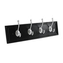 Load image into Gallery viewer, 4 Coat &amp; Hat Hook Rail 20 Inch Long - Hickory Hardware