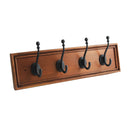 Load image into Gallery viewer, 4 Coat &amp; Hat Hook Rail 20 Inch Long - Hickory Hardware