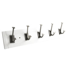 Load image into Gallery viewer, 5 Coat &amp; Hat Hook Rail 27 Inch Long - Hickory Hardware