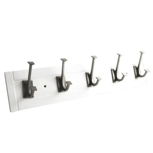 5 Coat & Hat Hook Rail 27 Inch Long - Hickory Hardware