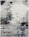 Load image into Gallery viewer, Solstice Grey Tones and White 5 ft. 3 in. x 7 ft. 6 in. Area Rug
