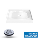 Load image into Gallery viewer, Center Drain Shower Pan - Shower Pan - Single Threshold - 36 X 36 X 5.5