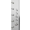 Load image into Gallery viewer, 65 in. 6-Jet Stainless Steel Shower Panel System with Fixed Round Rainfall Showerhead &amp; Handheld Shower, Self-Cleaning &amp; Jet Massage Feature