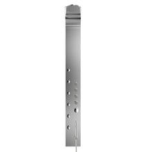 Load image into Gallery viewer, 65 in. 6-Jet Stainless Steel Shower Panel System with Fixed Round Rainfall Showerhead &amp; Handheld Shower, Self-Cleaning &amp; Jet Massage Feature