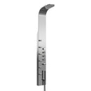 Load image into Gallery viewer, 65 in. 6-Jet Stainless Steel Shower Panel System with Fixed Round Rainfall Showerhead &amp; Handheld Shower, Self-Cleaning &amp; Jet Massage Feature