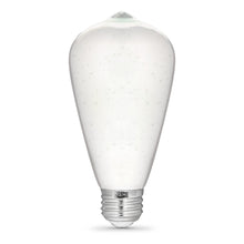 Load image into Gallery viewer, ST19 Infinity 3D Fireworks Effect LED Bulb, 2 Watts, E26, Prismatic White, Non-dimmable