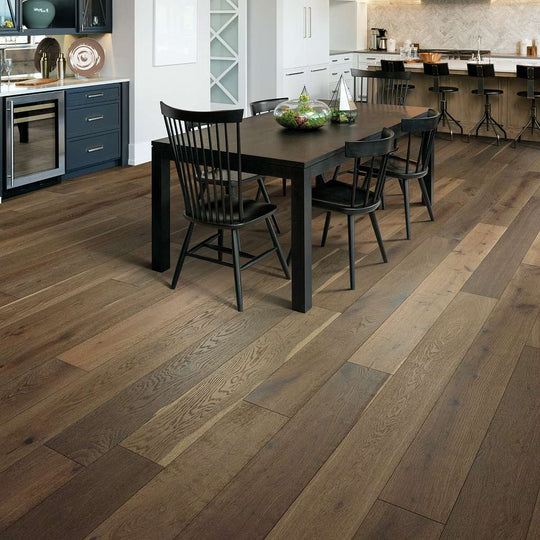 Shaw Floorte Expressions SW707-09047 Freeform Engineered Brushed White Oak Hardwood Flooring 5/8" x 7.5" x 15mm Thickness (23.31 SF/CTN)