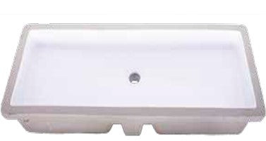 Channel White Undermount Sink