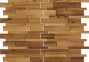 Load image into Gallery viewer, 11&quot; x 14&quot; x 0.59 mm Stereo Linear Wood Mosaic Tile (9.92 sq.ft/ctn)