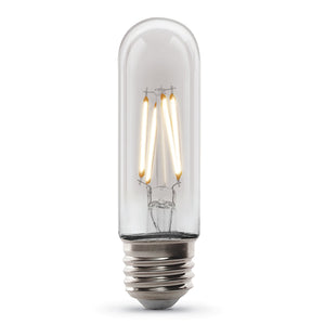 T10 LED Original Vintage Light Bulb, 4 Watts, E26, Dimmable, Decorative Bulb