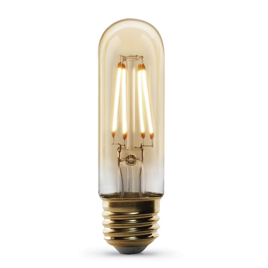 T10 LED Original Vintage Light Bulb, 4 Watts, E26, Dimmable, Decorative Bulb