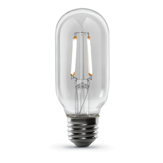 T14 Vintage LED Light Bulb, 4 Watts, E26, Dimmable, 300 lumens, 2100K, Decorative Bulb